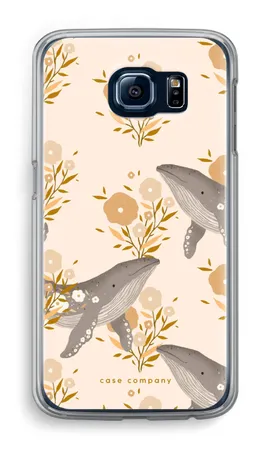 Floral Whales, Samsung Galaxy S6 weiche Hülle