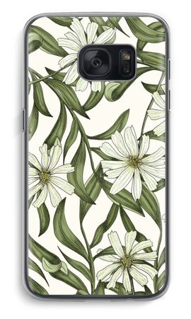 White flower pattern