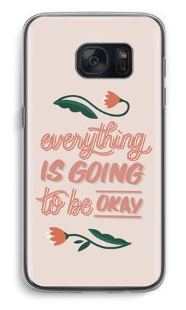 Optimistic flower girl