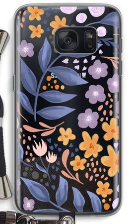 Flowers with blue leaves