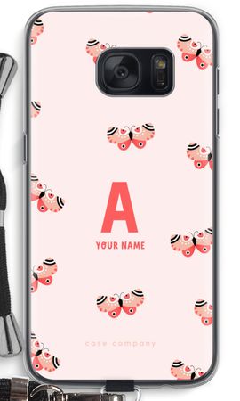 Rosy Butterflies Monogram