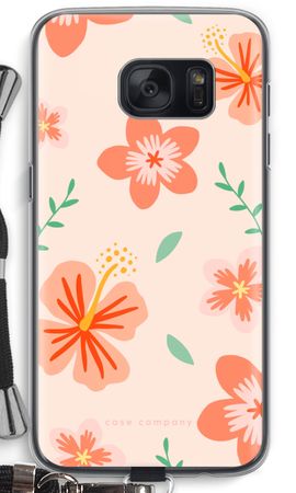 Tropical Pink Flowers