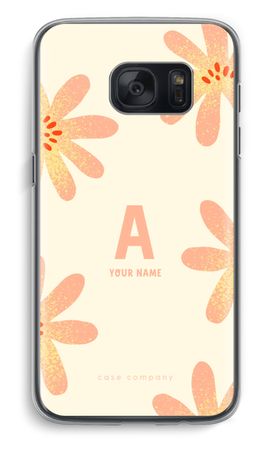 Peach Blossom Monogram