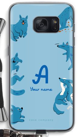 Playful Dogs Monogram