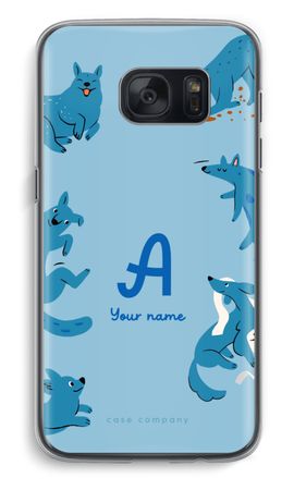 Playful Dogs Monogram