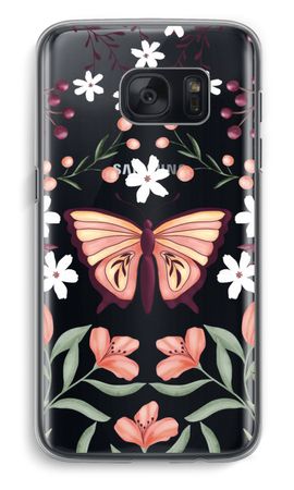 Butterfly in a floral world