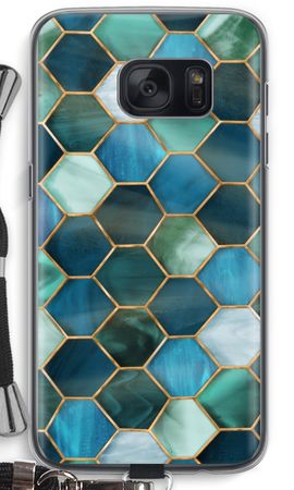 Hexagons in stained glass