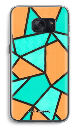 Stained glass - Orange