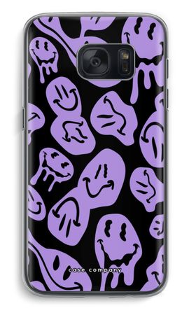 Melting Smiley - Purple