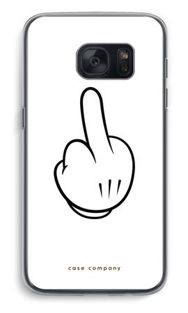 Middle finger white
