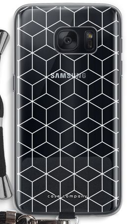 Cubes black and white