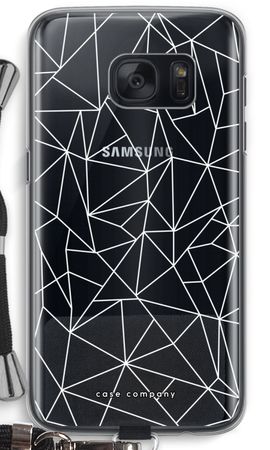 Geometric lines white