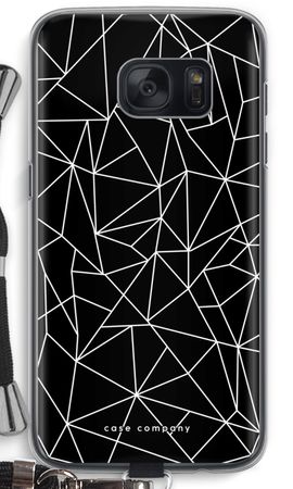 Geometric lines white