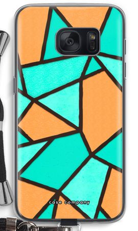 Stained glass - Orange