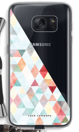 Coloured triangles pastel