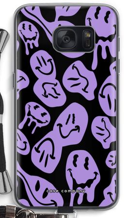 Melting Smiley - Purple