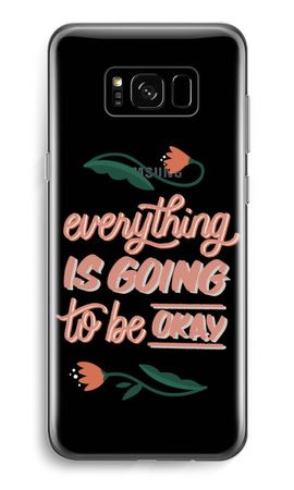 Optimistic flower girl