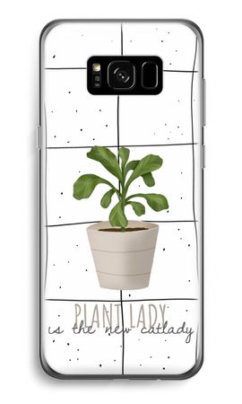 Houseplant on windowpane