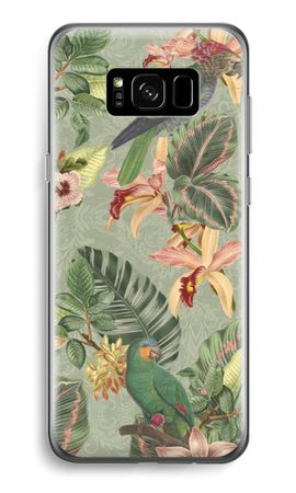 Tropical jungle parrot