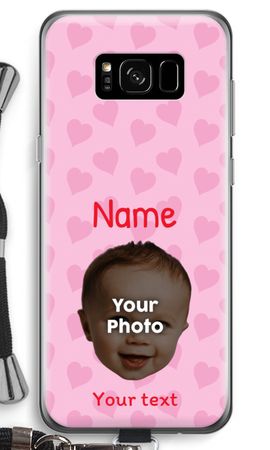 Personalized Face - Hearts N°2