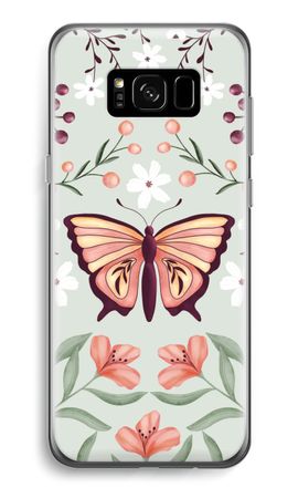 Butterfly in a floral world