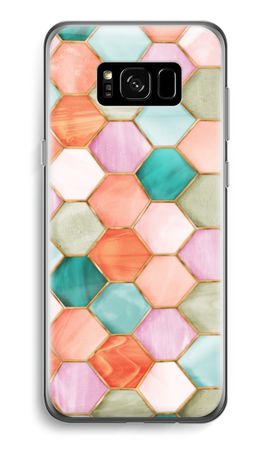 Hexagons in stained glass