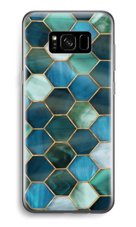 Hexagons in stained glass