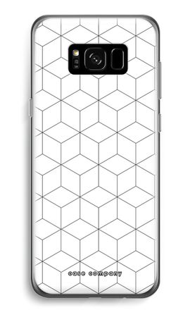 Cubes black and white