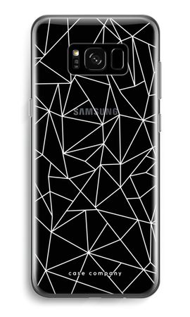 Geometric lines white