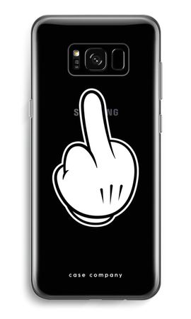 Middle finger black