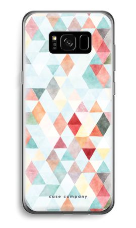 Coloured triangles pastel