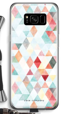 Coloured triangles pastel