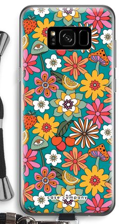 Retro Flowers N°2 - Blue