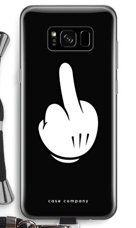 Middle finger black