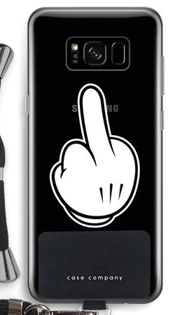 Middle finger black