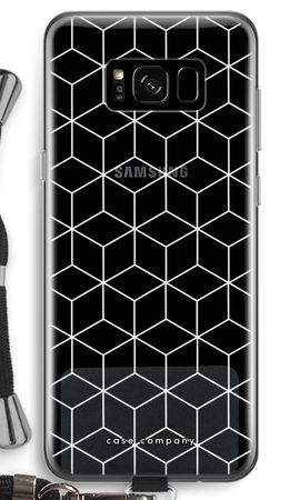 Zwart-witte kubussen