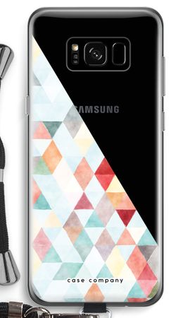 Coloured triangles pastel