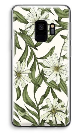 White flower pattern