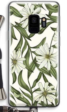 White flower pattern