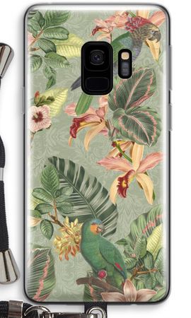 Tropical jungle parrot