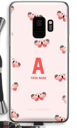 Rosy Butterflies Monogram