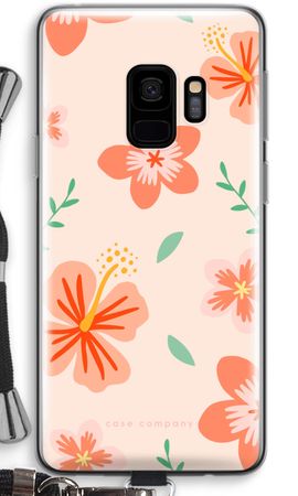 Tropical Pink Flowers