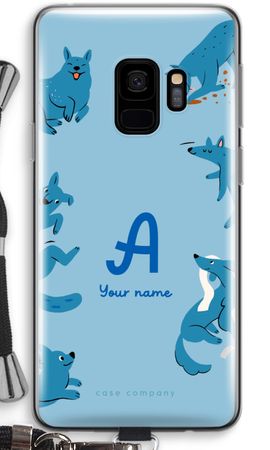 Playful Dogs Monogram