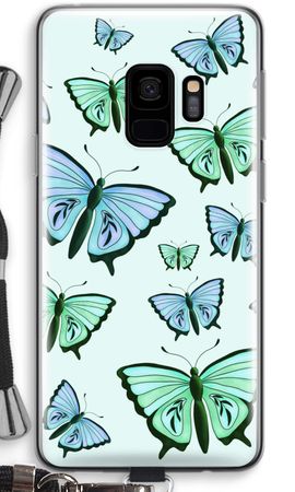 Blue & Green Butterflies
