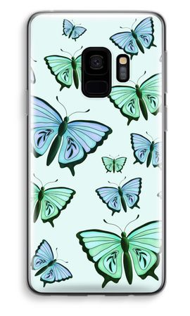 Blue & Green Butterflies