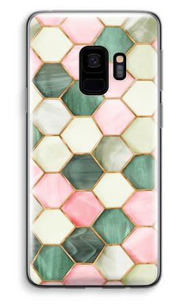 Hexagons in stained glass