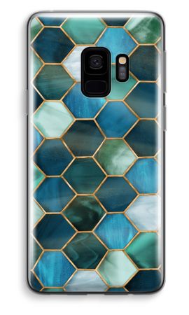 Hexagons in stained glass