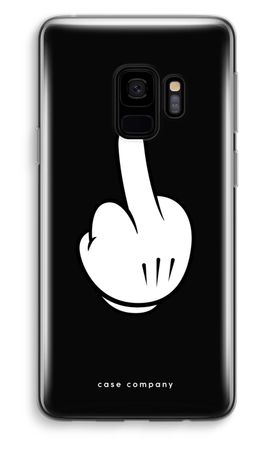Middle finger black