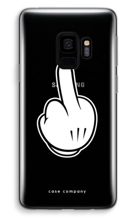 Middle finger black