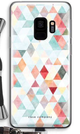 Coloured triangles pastel